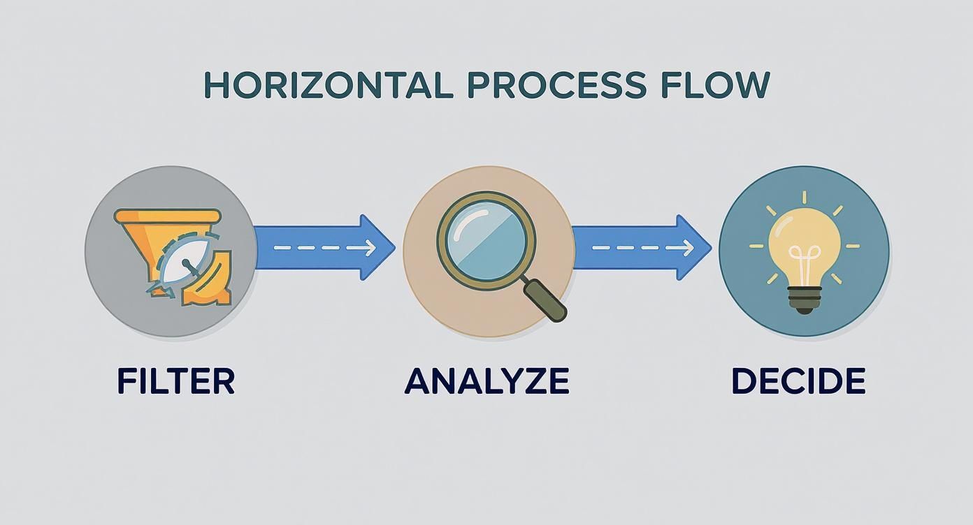 Infographic about how to track a stock